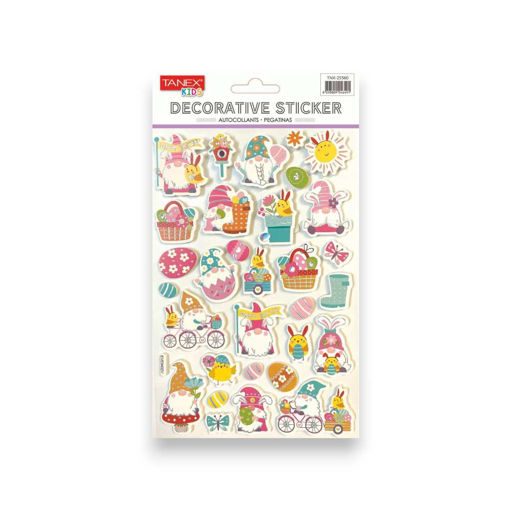 Picture of TANEX KIDS DECORATIVE EASTER GNOMES & SPRING STICKERS